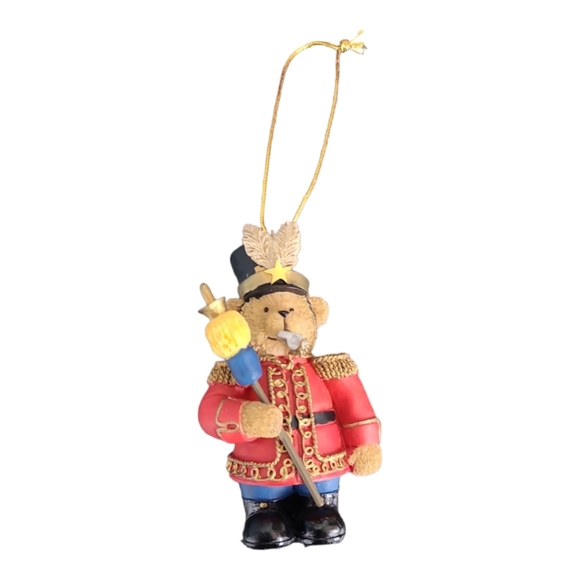 Vintage 90's Teddy Bear Parade Ornament The Majorette - Picture 3 of 4